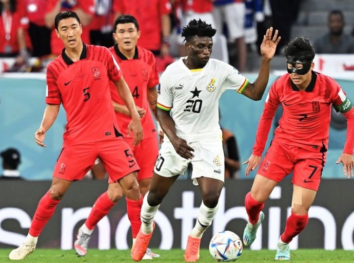 Gana vence Coreia do Sul se mantém na disputa por vaga nas oitavas