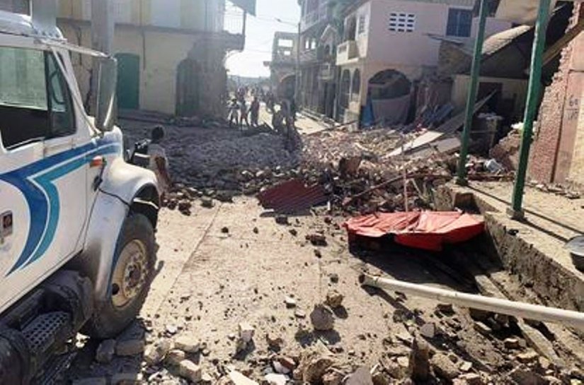 Terremoto de magnitude 7,2 atinge o Haiti