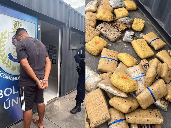 Freezer do crime no Ribeirão do Lipa: PM acha 100 kg de drogas e prende “disciplina” do Comando Vermelho