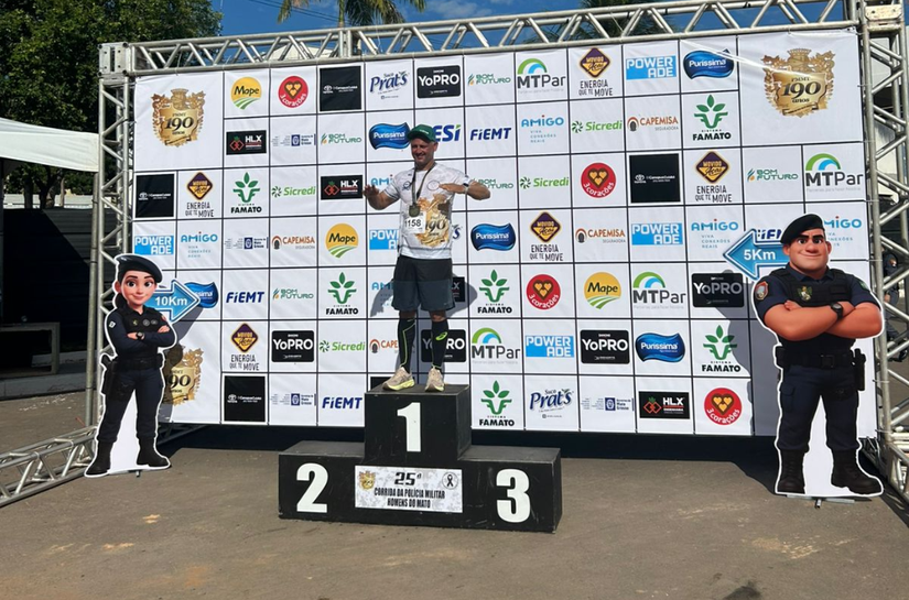 Polícia Militar reúne 2.190 participantes na 25ª Corrida Homens do Mato
