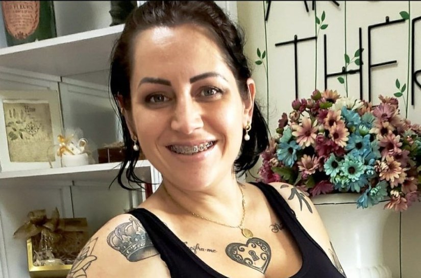 Infectada pela Covid 19, Andréia de Lara, de 34, dá luz a um bebê e logo após é internada em UTI em hospital MT