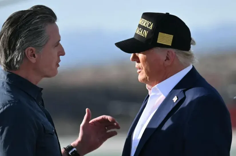 A perigosa 'guerra' entre Trump e o governador da Califórnia em meio aos protestos em Los Angeles