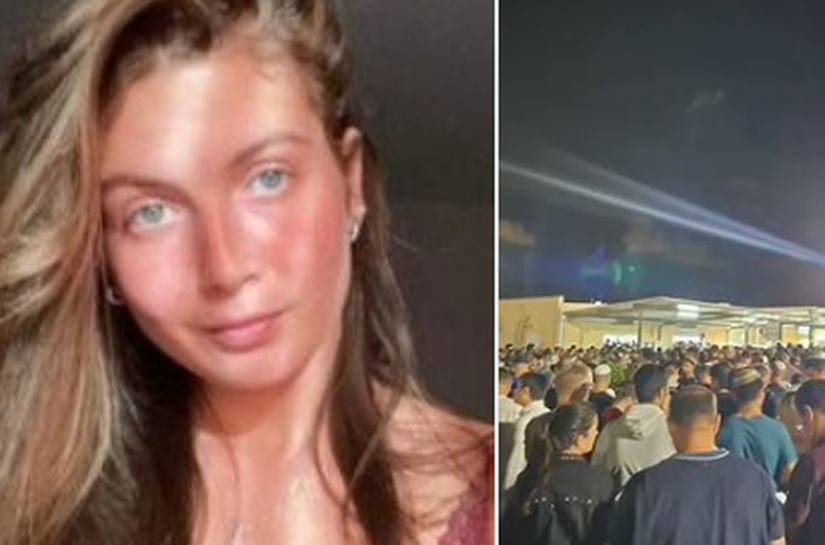 Funeral de brasileira morta em rave pelo Hamas reúne multidão em Israel