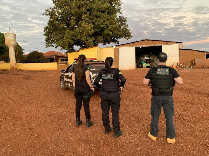 Policia faz Operação contra fazendeiro de MT que financiava organização criminosa especializada em furto de defensivos em MT