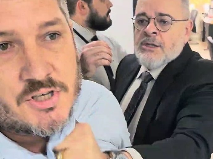 Veja Foto e Vídeo: ‘Barraco’ no CRECI; corretor acusa advogado Miguel Zaim de espancá-lo com socos e pontapés nas dependências da autarquia federal