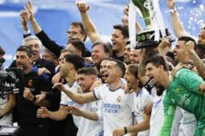 Real Madrid conquista 35º título do Campeonato Espanhol