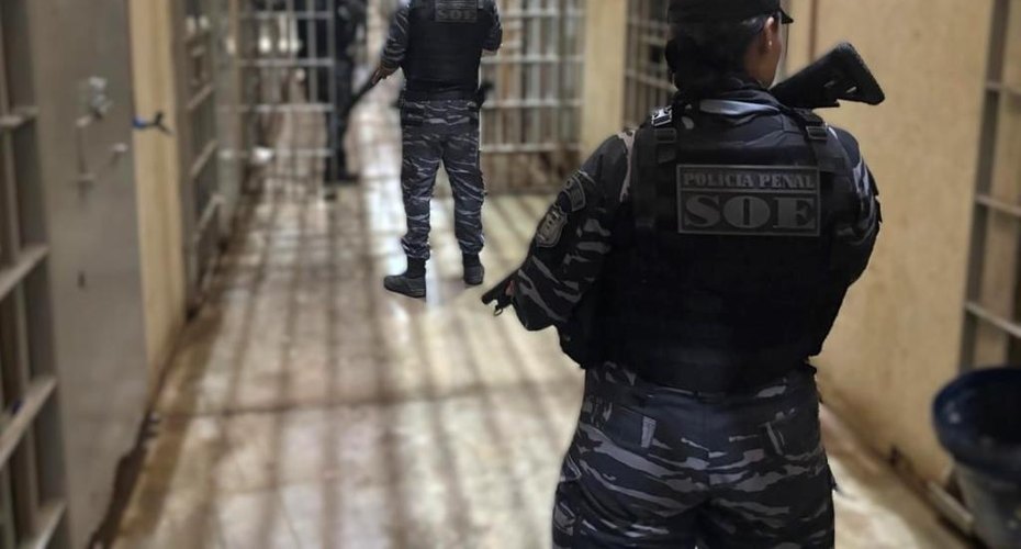 Secretaria de Justiça realiza operação simultânea nas 42 unidades prisionais de Mato Grosso