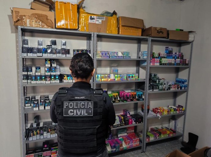 Polícia prende comerciante em operação de combate ao contrabando em Sorriso,MT