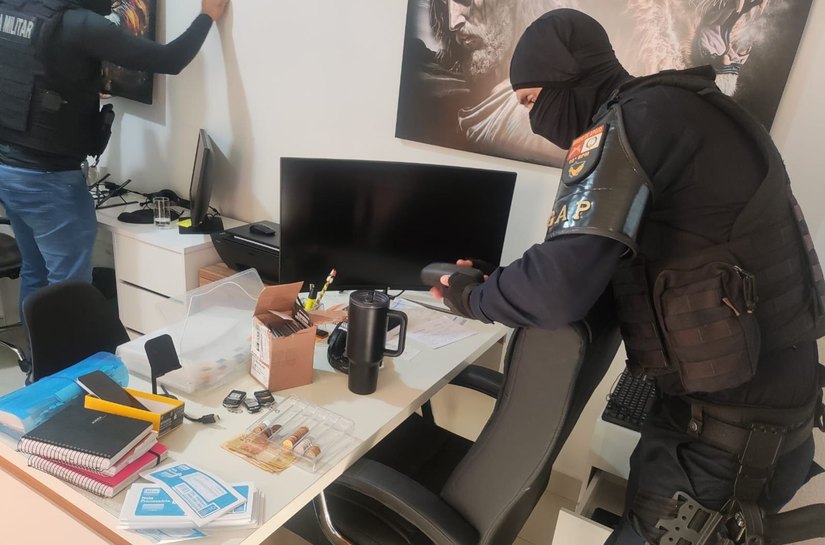 Gaeco desarticula organização criminosa formada por PMs e com atuação em MT e Goiás