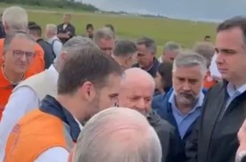 Lula desembarca no RS com Lira e Pacheco para monitorar estragos dos temporais
