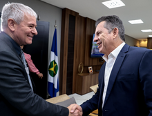 Mendes apresenta potencialidades de MT para embaixador de Israel durante visita a MT