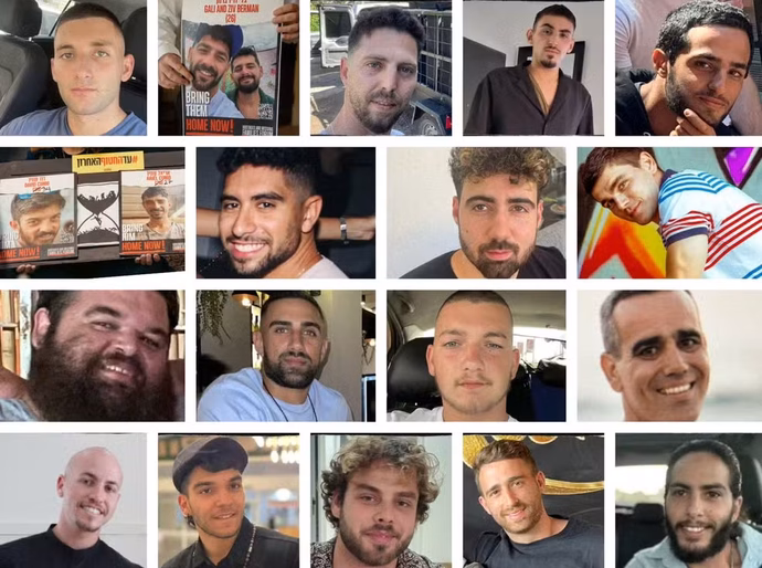 Quem são os 20 reféns israelenses em poder do Hamas que devem ser libertados após cessar-fogo