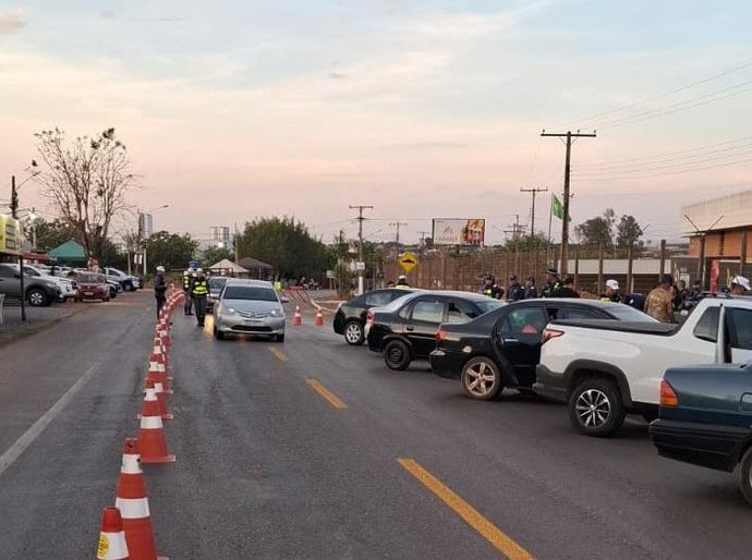 Operação Lei Seca resulta em seis presos por embriaguez ao volante e 47 veículos removidos