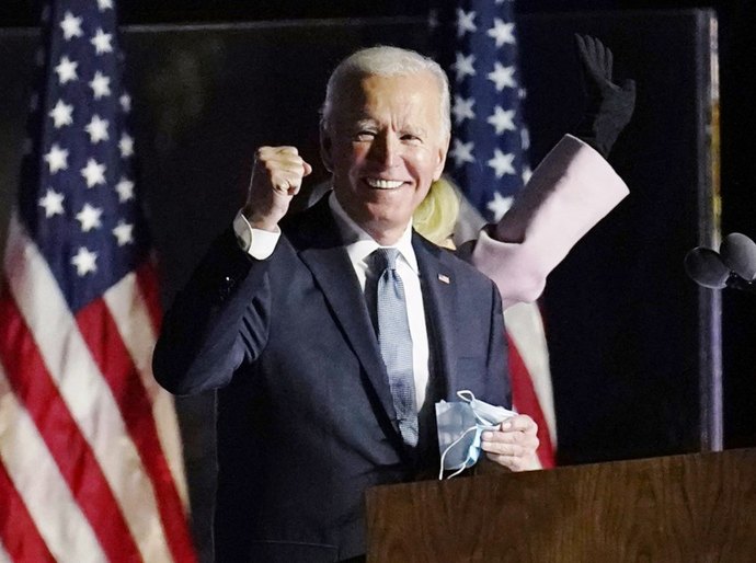 Joe Biden vence na Pensilvânia e é eleito presidente dos Estados Unidos