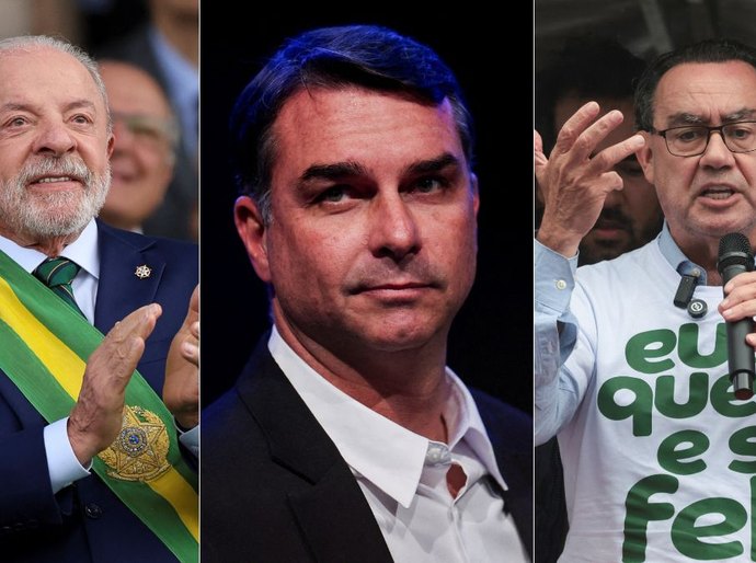 Nexus/BTG: Flávio e Cury ficam numericamente à frente de Lula no 2º turno