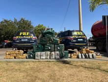 PRF apreende mais de 460 tabletes de drogas na BR-364  em MT