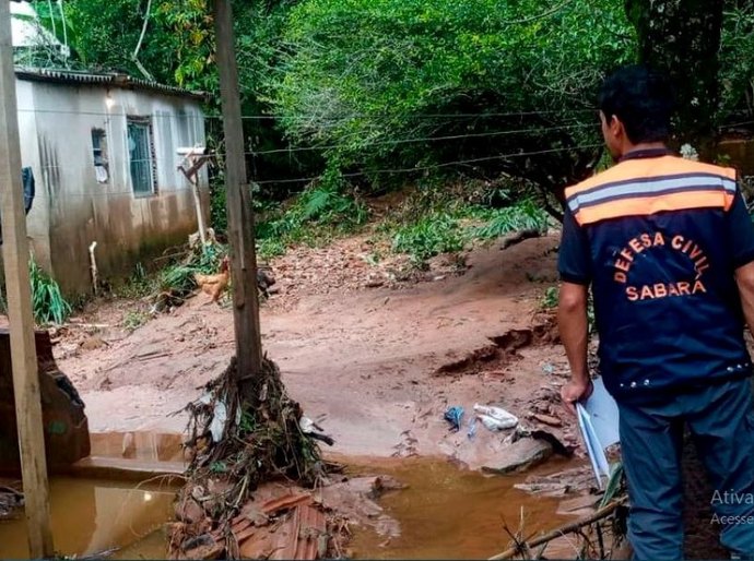 Minas Gerais registra 220 cidades em situação de emergência