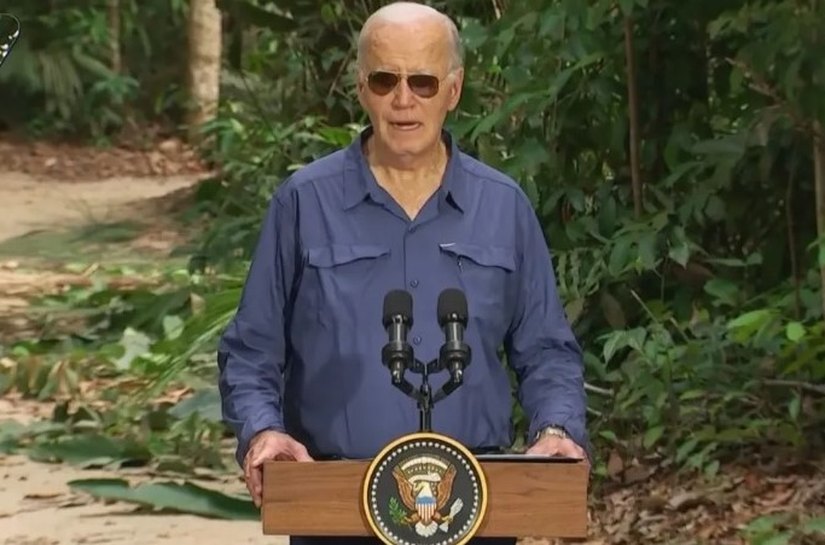 Em Manaus, Biden anuncia aporte ao Fundo Amazônia e diz que deixa legado 'forte' para Trump na área ambiental