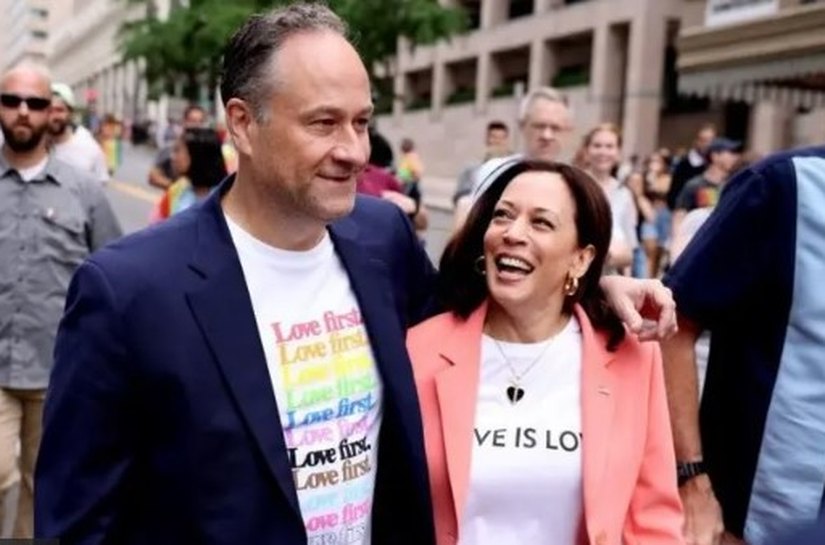 A família 'grande e misturada' que ajudou Kamala Harris a chegar até aqui