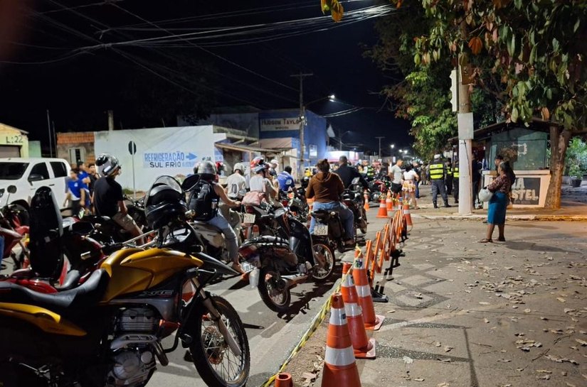 Cinco condutores são presos durante Operação Tolerância Zero Sobre Duas Rodas em Várzea Grande