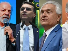 Real Time: Lula empata com Caiado e Zema em 2º turno, e vence Flávio