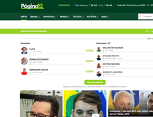 É AMANHÃ! ACESSE www.pagina12.com.br E ACOMPANHE VOTO A VOTO QUEM VENCE AS ELEIÇÕES EM MATO GROSSO