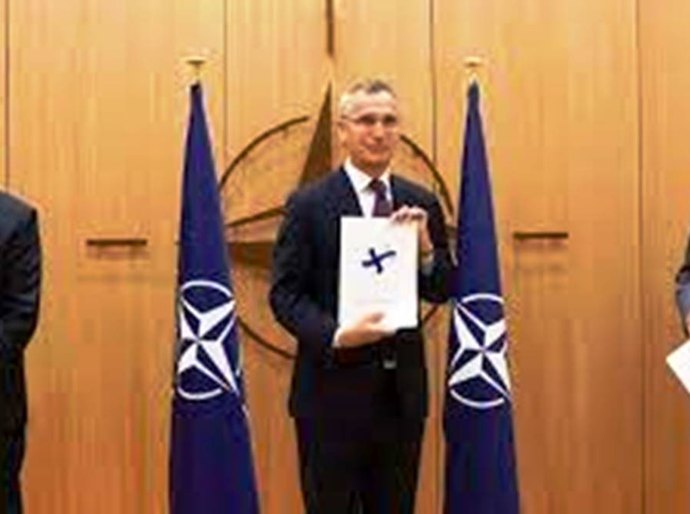 Finlândia e Suécia submetem oficialmente pedidos de adesão à Otan