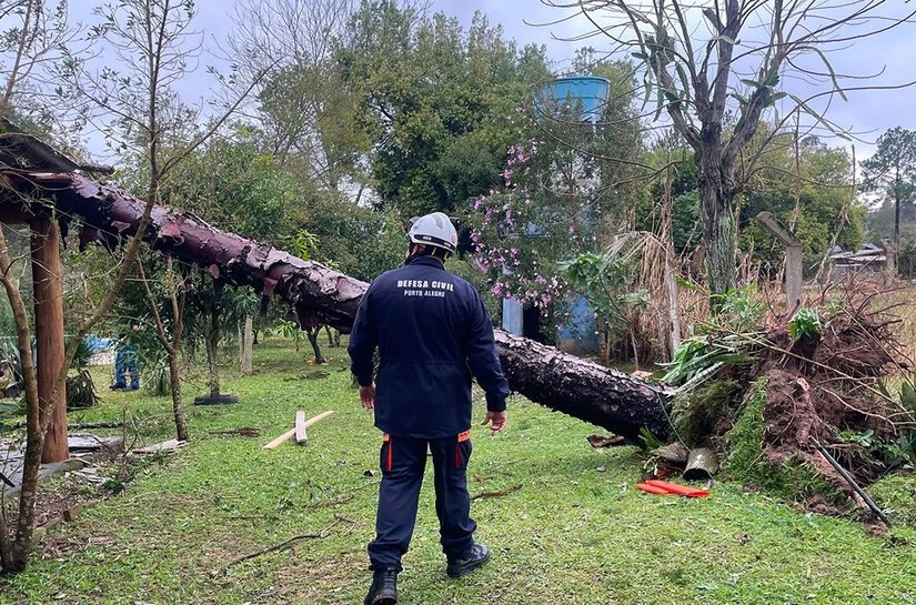 Sul, Sudeste e Centro-Oeste têm alerta para tempestades e vendavais