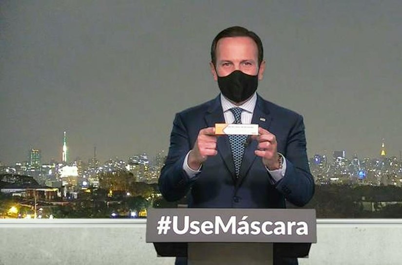 Haverá 15 milhões de doses da Coronavac no SUS até dezembro, diz Doria