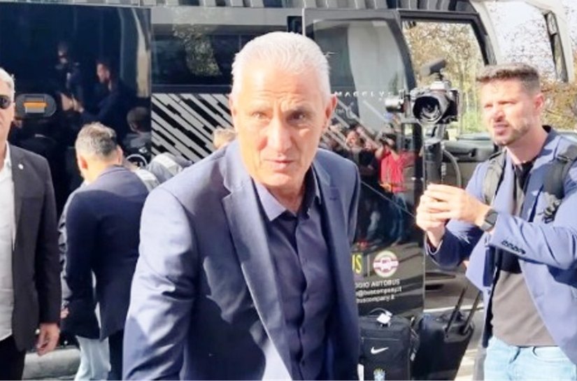 Com Tite, assédio italiano e 'trio brasileiro', Seleção chega a Turim