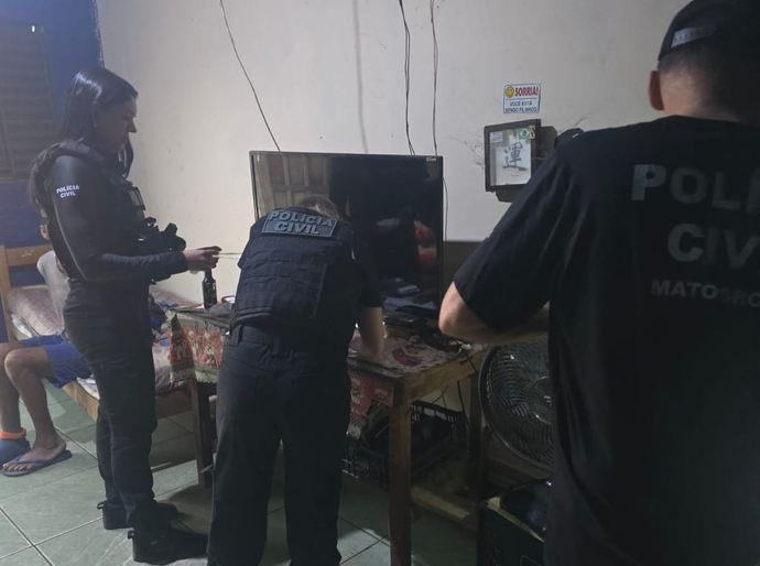 Polícia Civil mira núcleo de facção responsável por tráfico de drogas em Arenápolis, Nortelândia e região