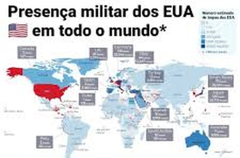 Superpotência militar: MAPAS mostram as bases dos EUA no Oriente Médio e pelo mundo