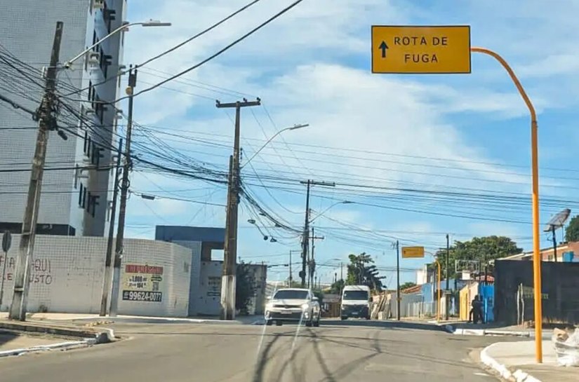 Afundamento do solo de mina em Maceió já passa de 2 m de profundidade