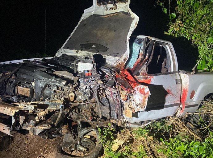 Acidente entre S10 e motocicleta mata 2 em Porto dos Gaúchos, MT