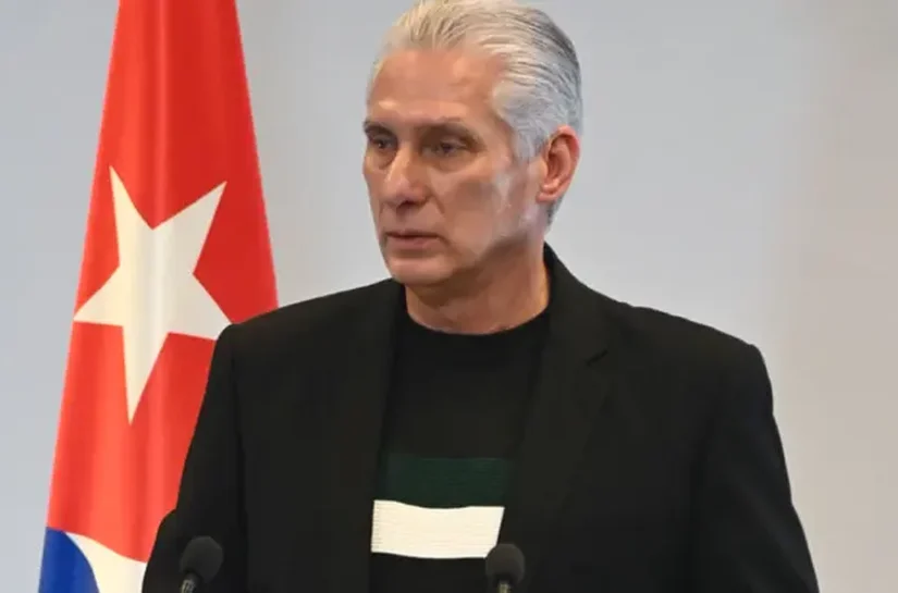 Díaz-Canel denuncia EUA por asfixiar Cuba e afirma que país ‘está em pé e não se rende’