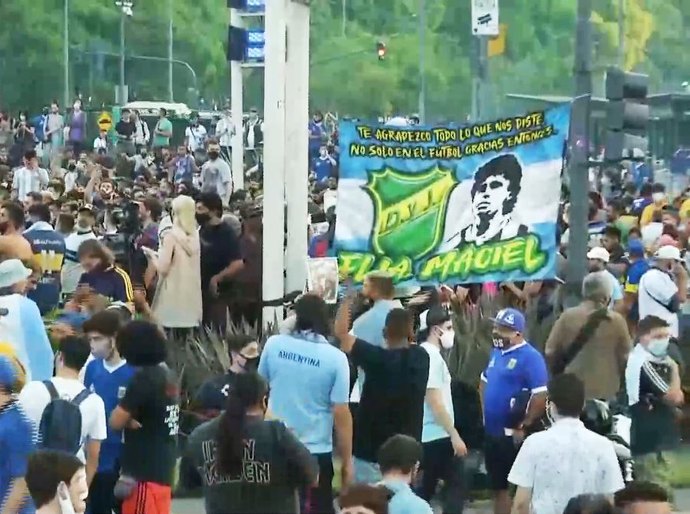 Velório de Maradona será na Casa Rosada; 1 milhão de pessoas são esperadas