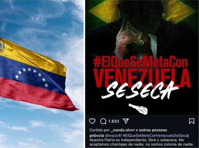 Brasil afirma que ameaças da Venezuela nas redes sociais são “ofensivas”