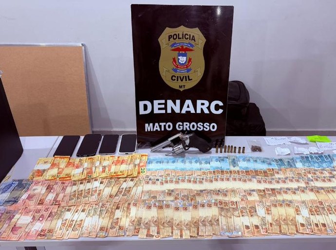 Polícia Civil prende investigado que realizava delivery de drogas com carro de luxo na Grande Cuiabá