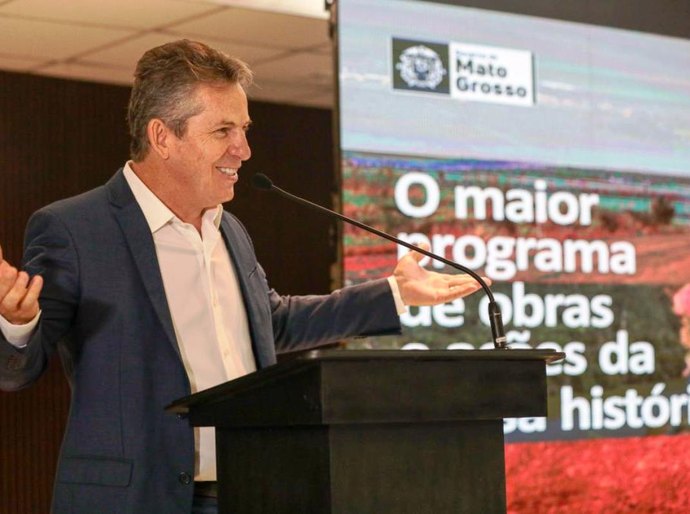 “Nenhum Estado Brasileiro tem o volume de obras e investimentos que MT está fazendo”, diz Mauro Mendes