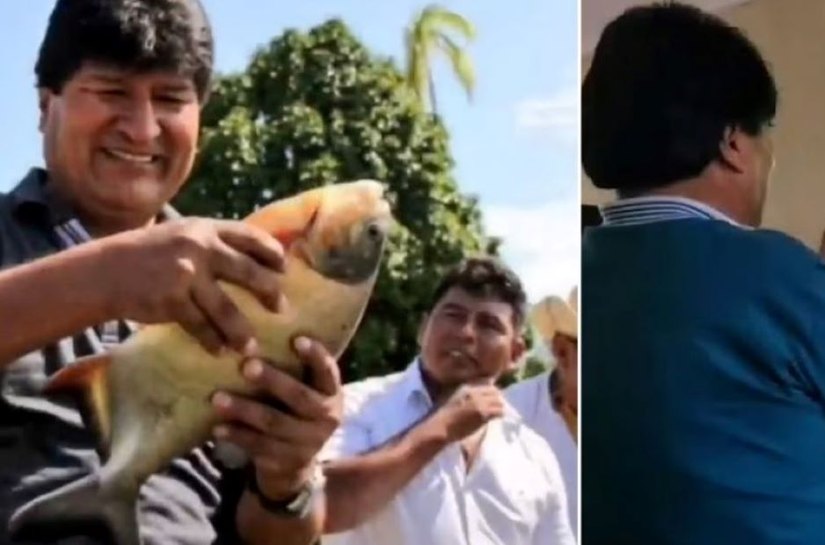 Evo Morales espera, entre o futebol e a pesca, uma nova oportunidade na presidência boliviana
