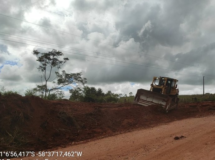 Governo inicia obras para asfaltar primeiro trecho da MT-170, antiga BR-174