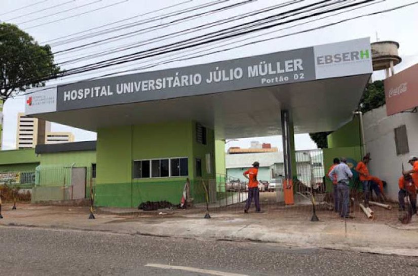 MPF apura caso de paciente que sofreu queimaduras durante banho no Hospital Universitário Júlio Müller no MT