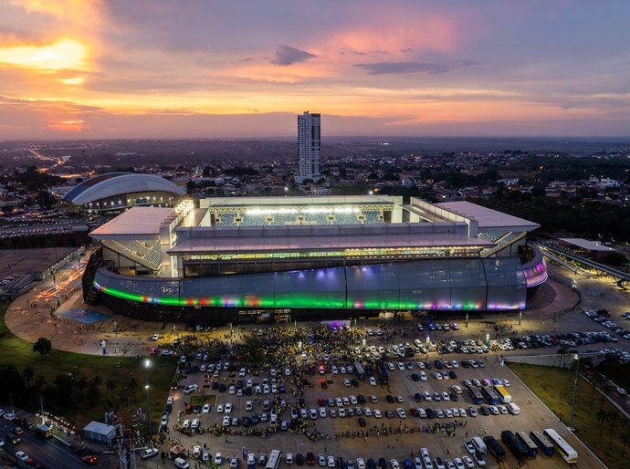 Complexo Arena Pantanal recebe semifinal do Mato-grossense de Futebol e Estadual de Jiu Jitsu Esportivo