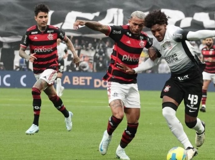 Copa do Brasil: Flamengo segura vantagem, empata com Corinthians e vai à final