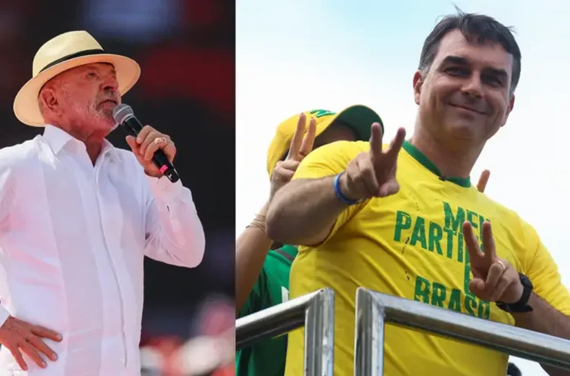 Lula e Flávio Bolsonaro disputam as ruas no 1º dia da campanha presidencial; veja como foram os atos