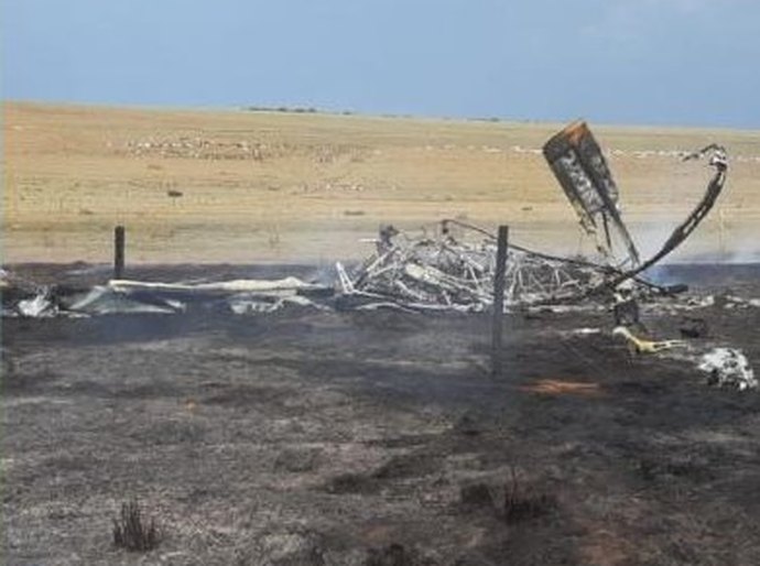 Piloto morre após queda e incêndio de avião agrícola em fazenda no interior de Mato Grosso