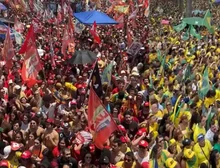 Flávio e Lula participam de atos no país; veja como estão as manifestações