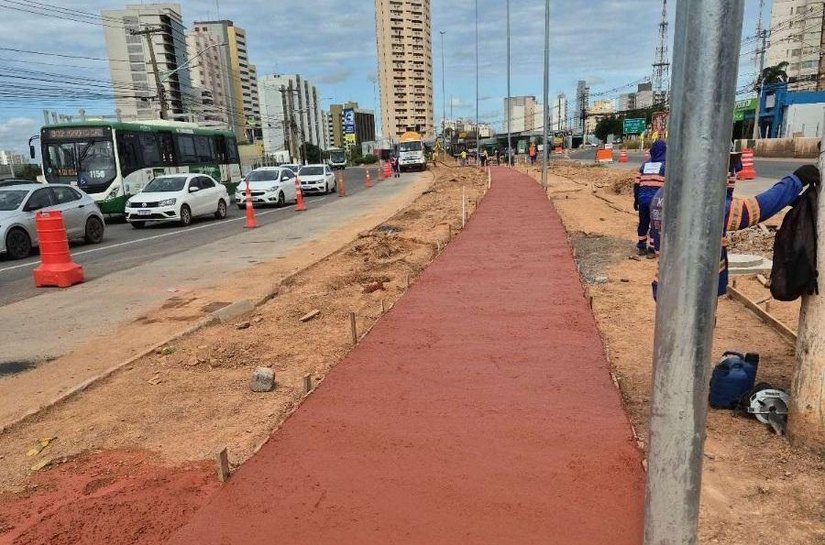 Obras do BRT continuam sem previsão de interdições totais na próxima semana em Cuiabá