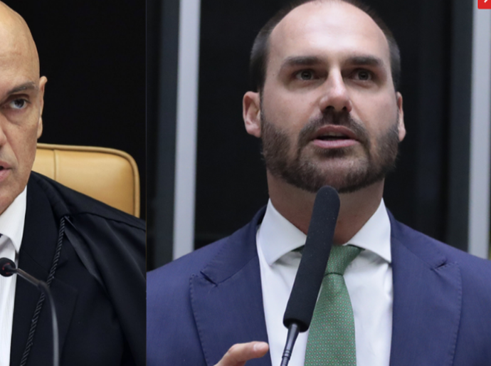 Moraes: Bolsonaro é 'responsável financeiro' de Eduardo e deve ser ouvido