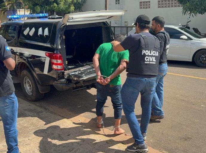 Polícia Civil prende homem por tentativa de homicídio e envolvimento com facção criminosa em Rondonópolis, MT